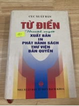 Từ điển thuật ngữ xuất bản in phát hành sách thư viện bản quyền