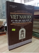 VIỆT NAM HỌC - KỶ YẾU HỘI THẢO QUỐC TẾ 2018 - TẬP 4