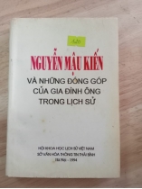 NGUYỄN MẬU KIẾN VÀ NHỮNG ĐÓNG GÓP CỦA GIA ĐÌNH ÔNG TRONG LỊCH SỬ 