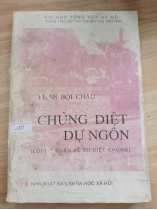 CHỦNG DIỆT DỰ NGÔN 