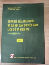 QUAN HỆ GIỮA NHÀ NƯỚC VÀ XÃ HỘI DÂN SỰ VIỆT NAM LỊCH SỬ VÀ HIỆN TẠI