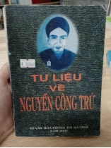 TƯ LIỆU VỀ NGUYỄN CÔNG TRỨ