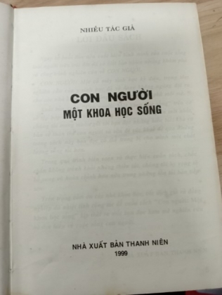 CON NGƯỜI MỘT KHOA HỌC SỐNG 