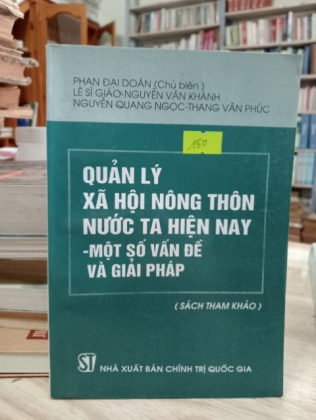 QUẢN LÝ XÃ HỘI NÔNG THÔN NƯỚC TA HIỆN NAY