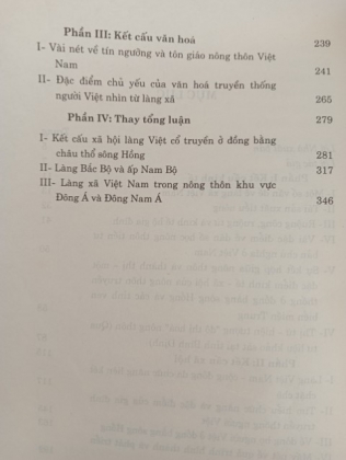 LÀNG XÃ VIỆT NAM MỘT SỐ VẤN ĐỀ KINH TẾ - VĂN HOÁ - XÃ HỘI