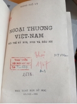 NGOẠI THƯƠNG VIỆT NAM HỒI THẾ KỶ XVII, XVIII VÀ ĐẦU XIX