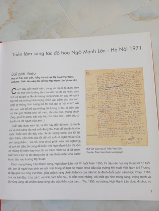 NGÔ MẠNH LÂN CHẶNG ĐƯỜNG MỸ THUẬT 50 NĂM