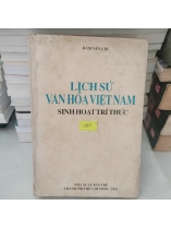 LỊCH SỬ VĂN HÓA VIỆT NAM  SINH HOAT TRÍ THỨC 