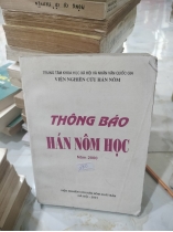 THÔNG BÁO HÁN NÔM HỌC 