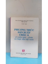 PHƯƠNG THỨC SẢN XUẤT CHÂU Á