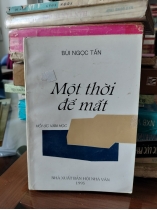 MỘT THỜI ĐỂ MẤT