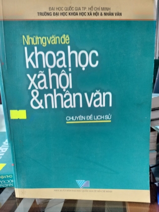 NHỮNG VẤN ĐỀ KHOA HOC XÃ HỘI VÀ NHÂN VĂN 