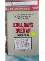 KHOA BẢNG NGHỆ AN 