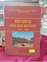 BIÊN NIÊN SỬ PHẬT GIÁO MIỀN BẮC 1920-1953