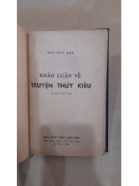 THẢO LUẬN VỀ TRUYỆN THÚY KIỀU