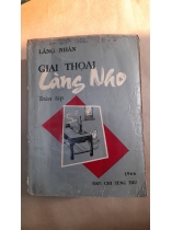 GIAI THOẠI LÀNG NHO