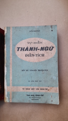 TỪ ĐIỂN THÀNH NGỮ ĐIỂN TÍCH 