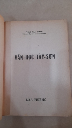 VĂN HỌC TÂY SƠN