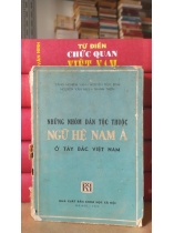 NHỮNG NHÓM DÂN TỘC THUỘC NGỮ HỆ NAM Á Ở TÂY BẮC VIỆT NAM 