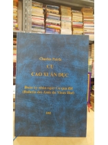 CỤ CAO XUÂN DỤC