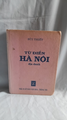 TỪ ĐIỂN HÀ NỘI ĐỊA DANH