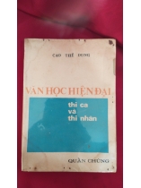 VĂN HỌC HIỆN ĐẠI THI CA VÀ THI NHÂN