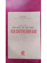 KHỞI THẢO VĂN HỌC SỬ VIỆT NAM VĂN CHƯƠNG BÌNH DÂN