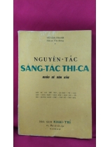 NGUYÊN TẮC SÁNG TÁC THI CA