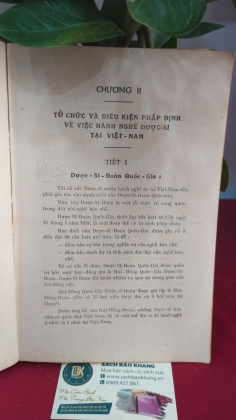 PHÁP CHẾ DƯỢC KHOA VÀ NGHĨA VỤ LUẬT NGHỀ DƯỢC SĨ