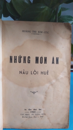 NHỮNG MÓN ĂN NẤU LỐI HUẾ