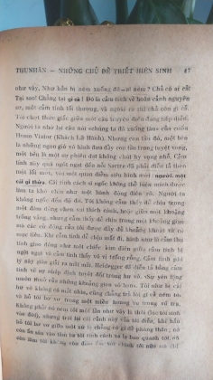 NHỮNG CHỦ ĐỀ TRIẾT HIỆN SINH