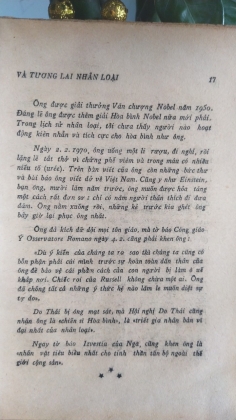 THẾ GIỚI NGÀY NAY VÀ TƯƠNG LAI NHÂN LOẠI