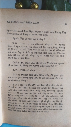 THẾ GIỚI NGÀY NAY VÀ TƯƠNG LAI NHÂN LOẠI