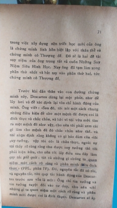 TRIẾT HỌC DESCARTES 