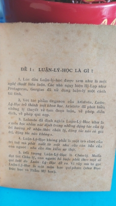 LUẬN LÝ HỌC