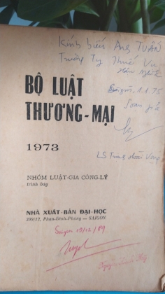 BỘ LUẬT THƯƠNG MẠI