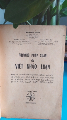 PHƯƠNG PHÁP SOẠN VIẾT KHẢO LUẬN