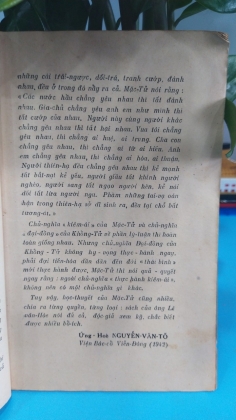 HỌC THUYẾT MẶC TỬ