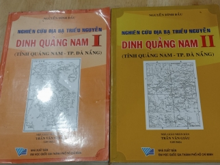 [CÓ CHỮ KÝ TÁC GIẢ] NGHIÊN CỨU ĐỊA BẠ TRIỀU NGUYỄN DINH QUẢNG NAM 