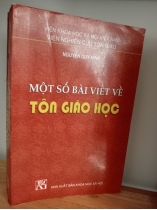 MỘT SỐ BÀI VIẾT VỀ TÔN GIÁO HỌC