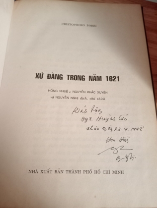 XỨ ĐÀNG TRONG NĂM 1621