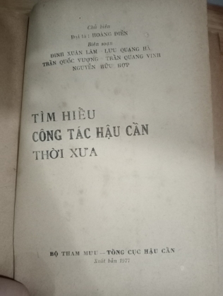 TÌM HIỂU CÔNG TÁC HẬU CẦN THỜI XƯA