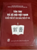 TÂN THƯ VÀ XÃ HỘI VIỆT NAM CUỐI THẾ KỶ 19 ĐẦU THẾ KỶ 20