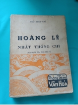 HOÀNG LÊ NHẤT THỐNG CHÍ