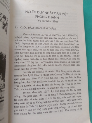 NHỮNG KỲ ÁN TRONG VIỆT SỬ