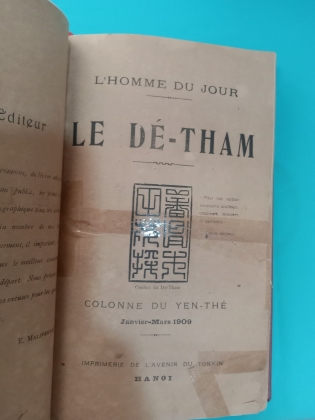 LE DÉ THAM COLONNE DU YEN - THE