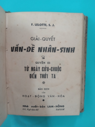 GIẢI QUYẾT VẤN ĐỀ NHÂN SINH