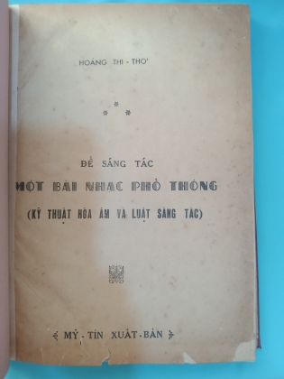 ĐỂ SÁNG TÁC MỘT BÀI NHẠC PHỔ THÔNG