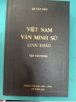 VIỆT NAM VĂN MINH SỬ