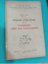 ESQUISSE D&#39;UNE ÉTUDE SUR LES INTERDITS CHEZ LES VIETNAMIENS